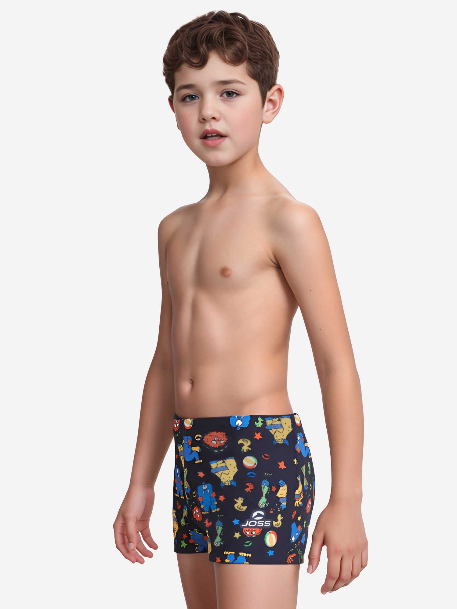 JOSS Бански Little Boy's All-Over Printed Boxers
