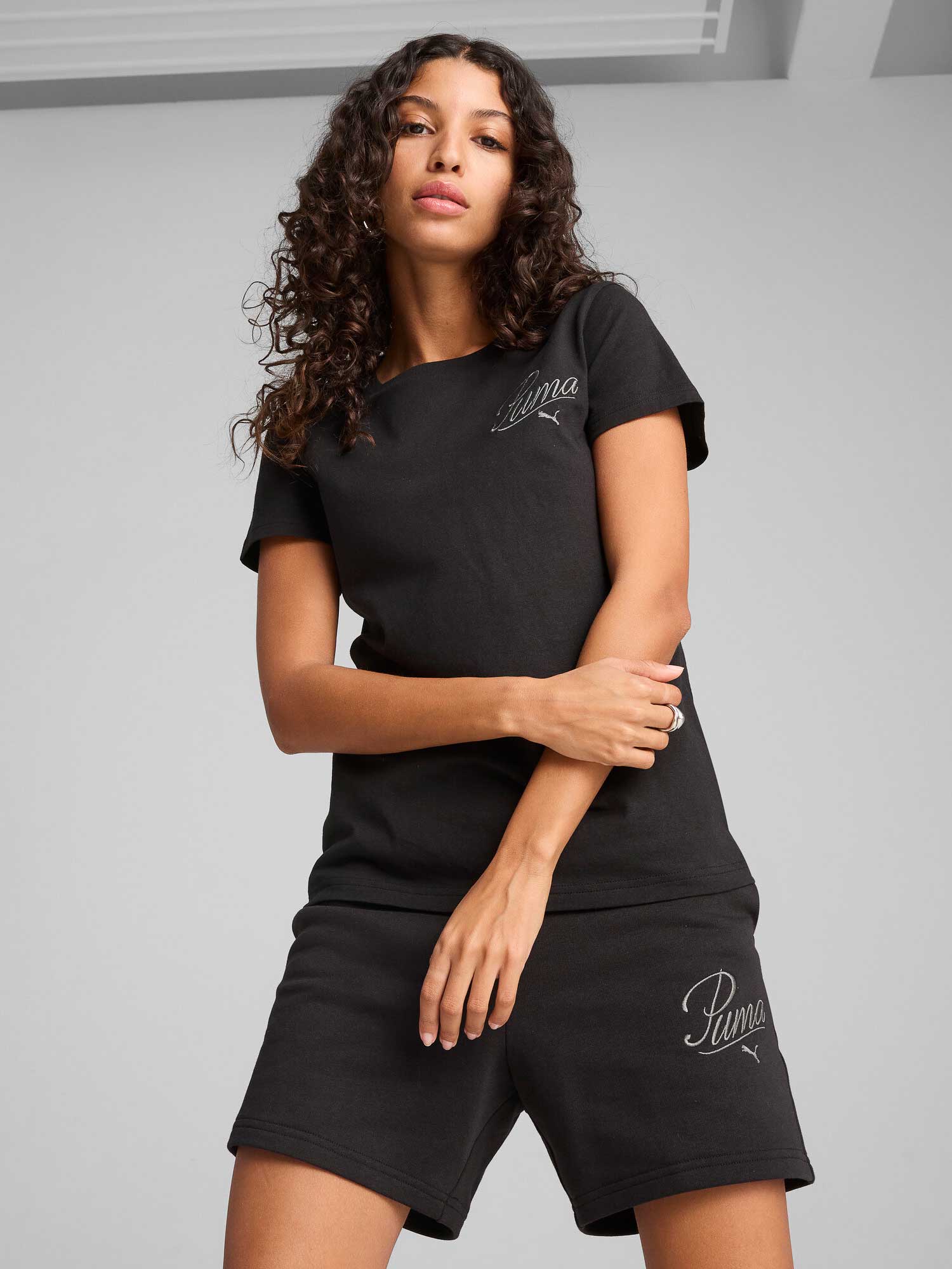 PUMA Тениска ESS SCRIPT Tee