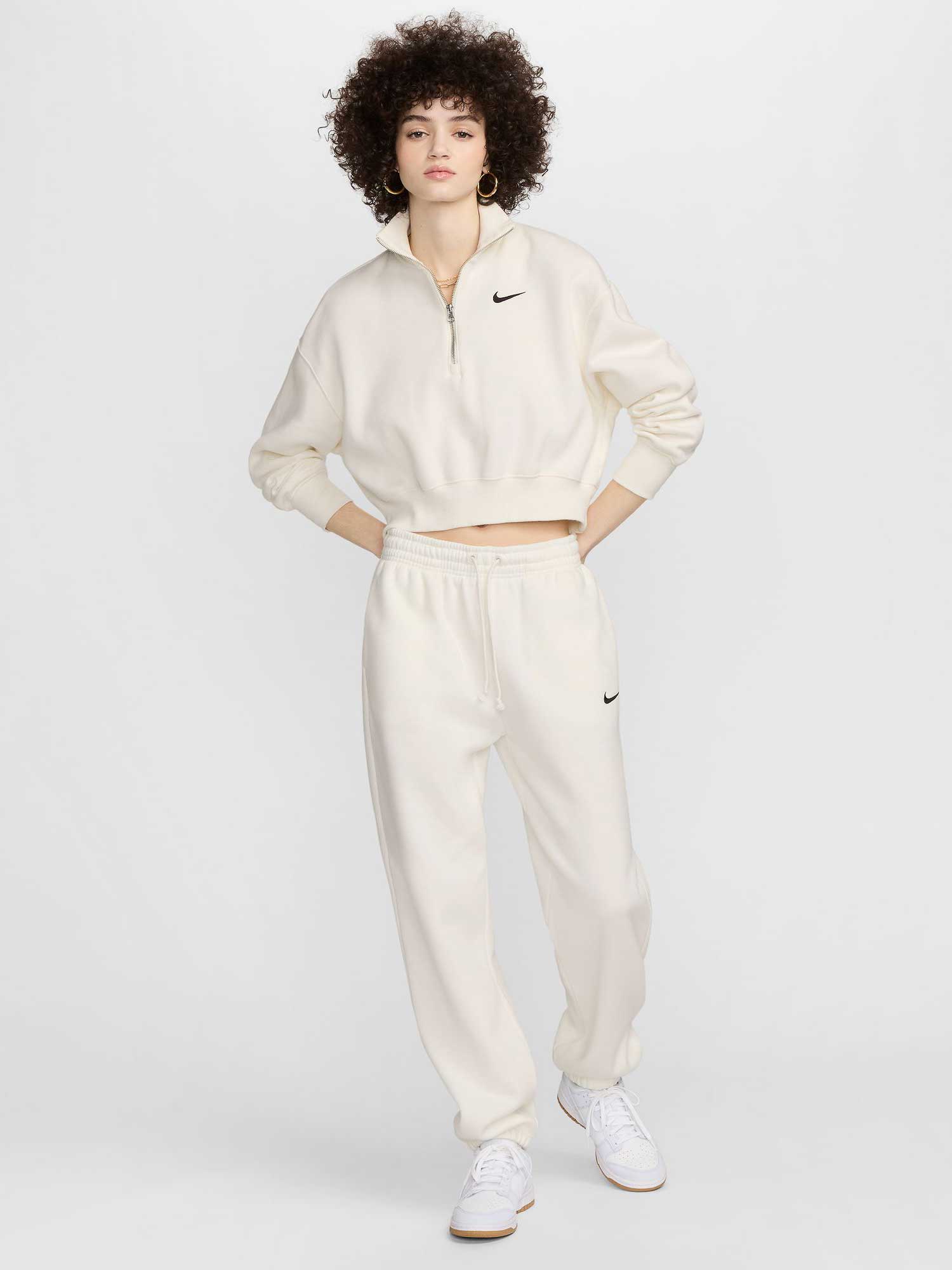 NIKE Спортно долнище W NSW PHNX FLC HR OS PANT 2