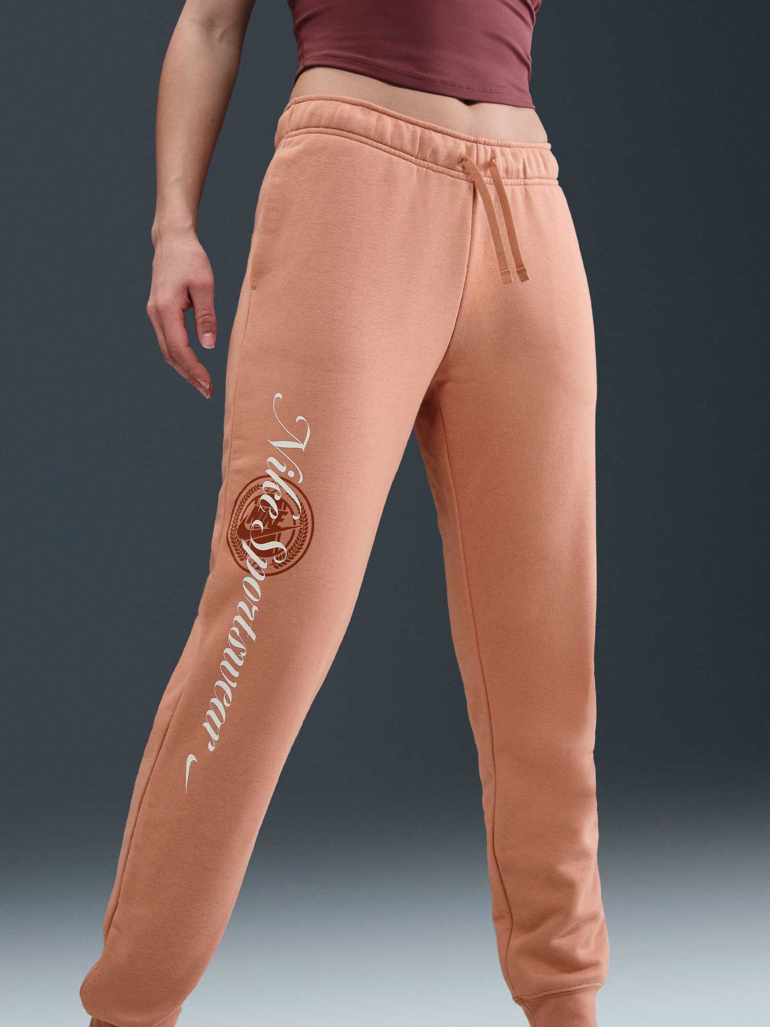 NIKE Спортно долнище W NSW CLUB FLC GX STD PANT
