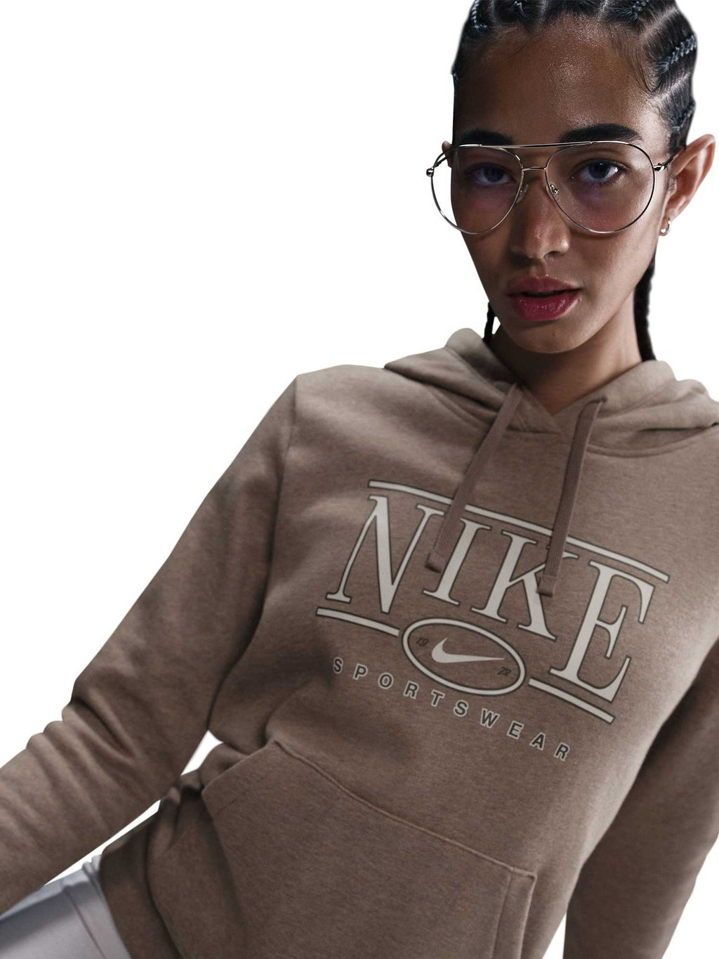 NIKE Суитшърт W NSW CLUB FLC STD GX HDY