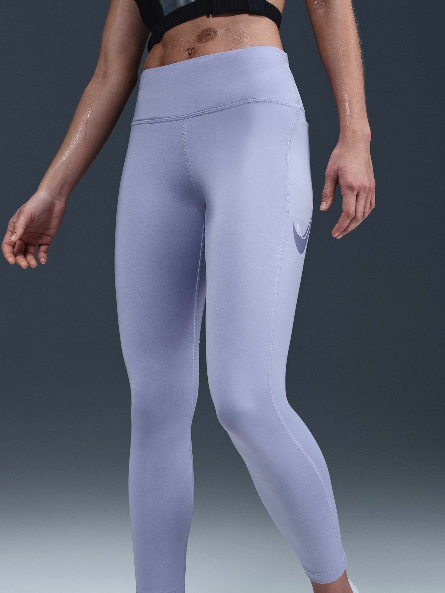 NIKE Клин W NK FAST DF MR 7/8 TGT SW