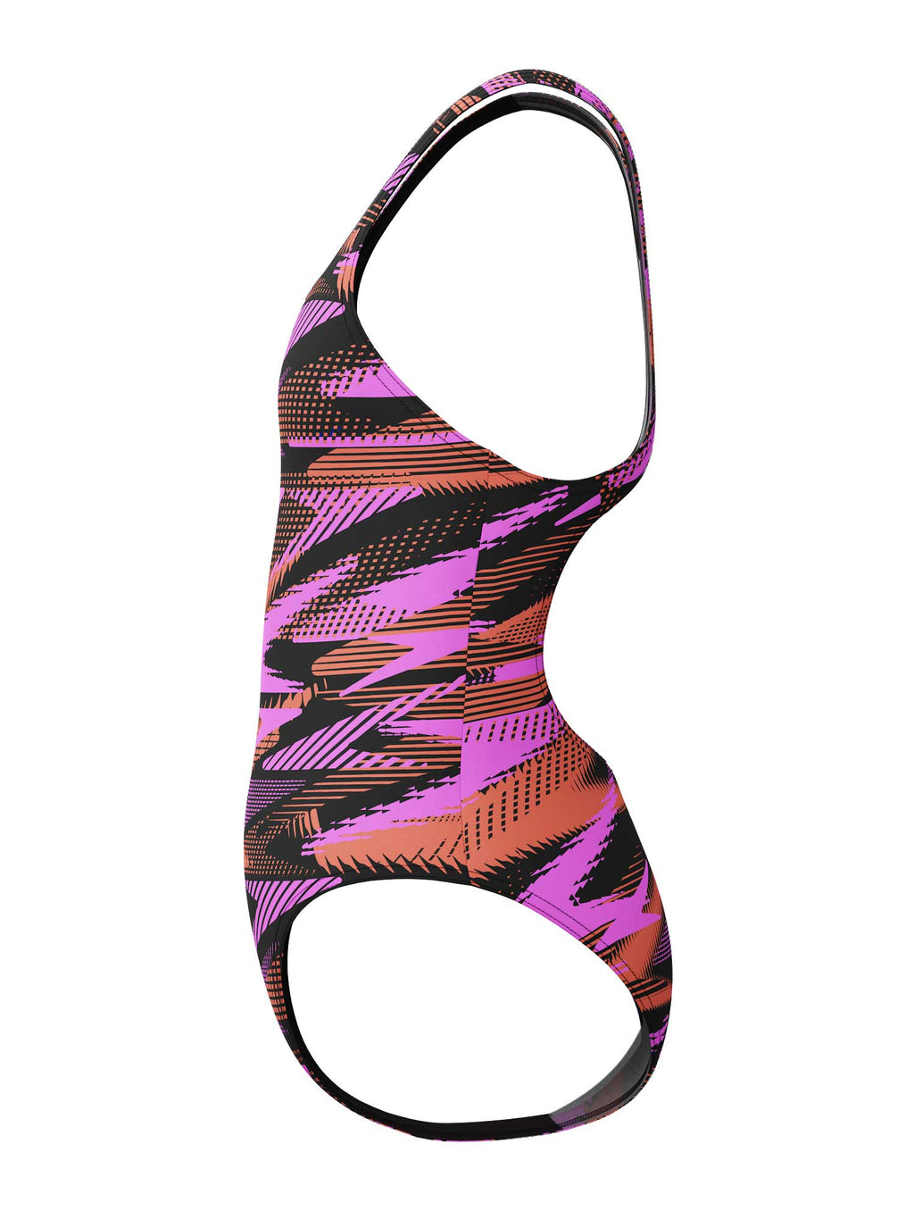 SPEEDO Цял бански GIRLS HYPERBOOM ALLOVER MEDALIST