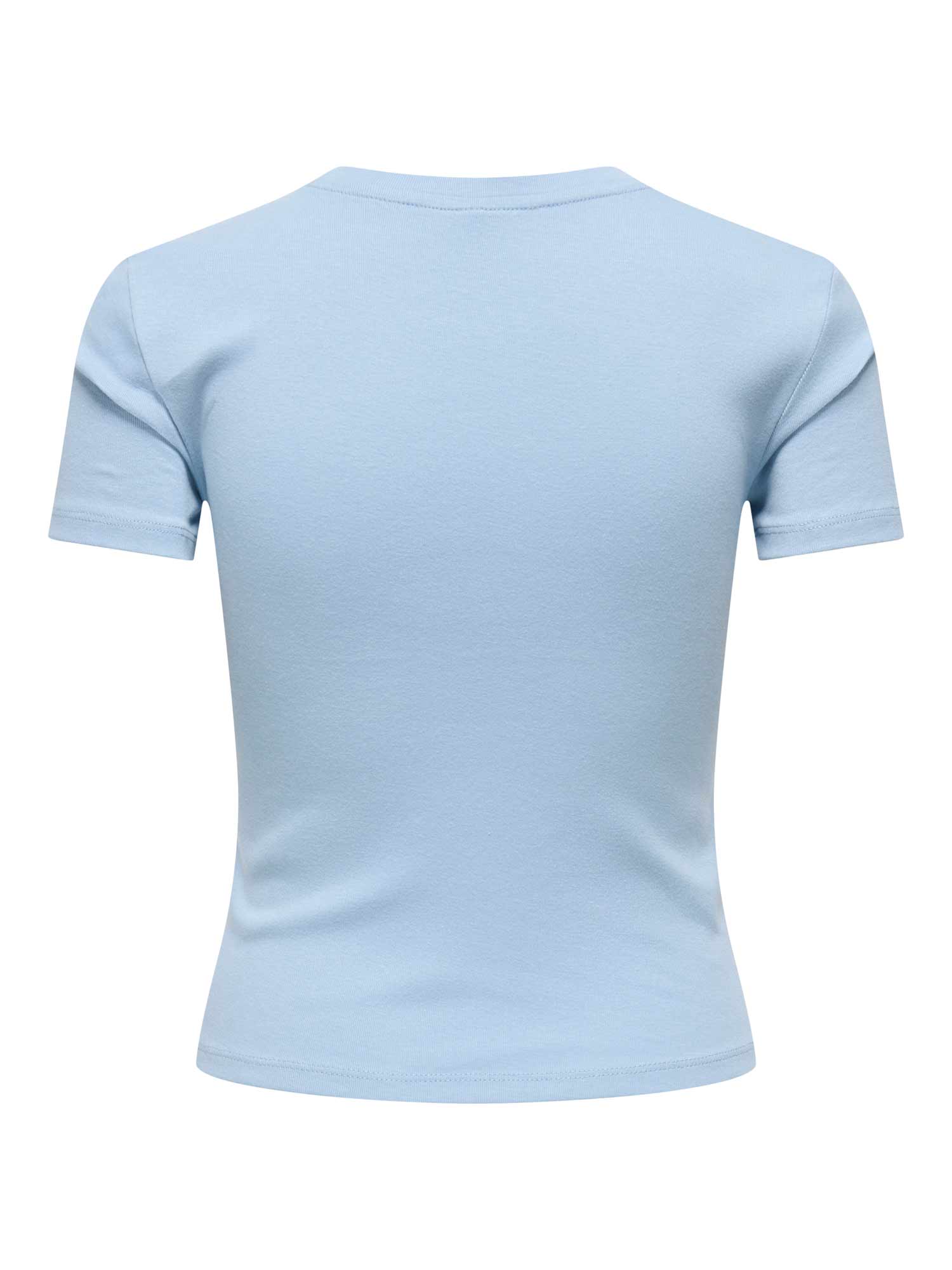 ONLY Тениска ONLKIRA LIFE S/S O-NECK TOP JRS