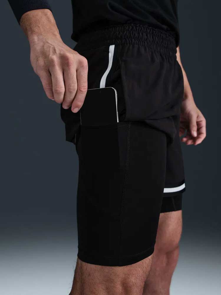 NIKE Къси панталони M NK DF DNA WVN 2IN1 4IN SHORT