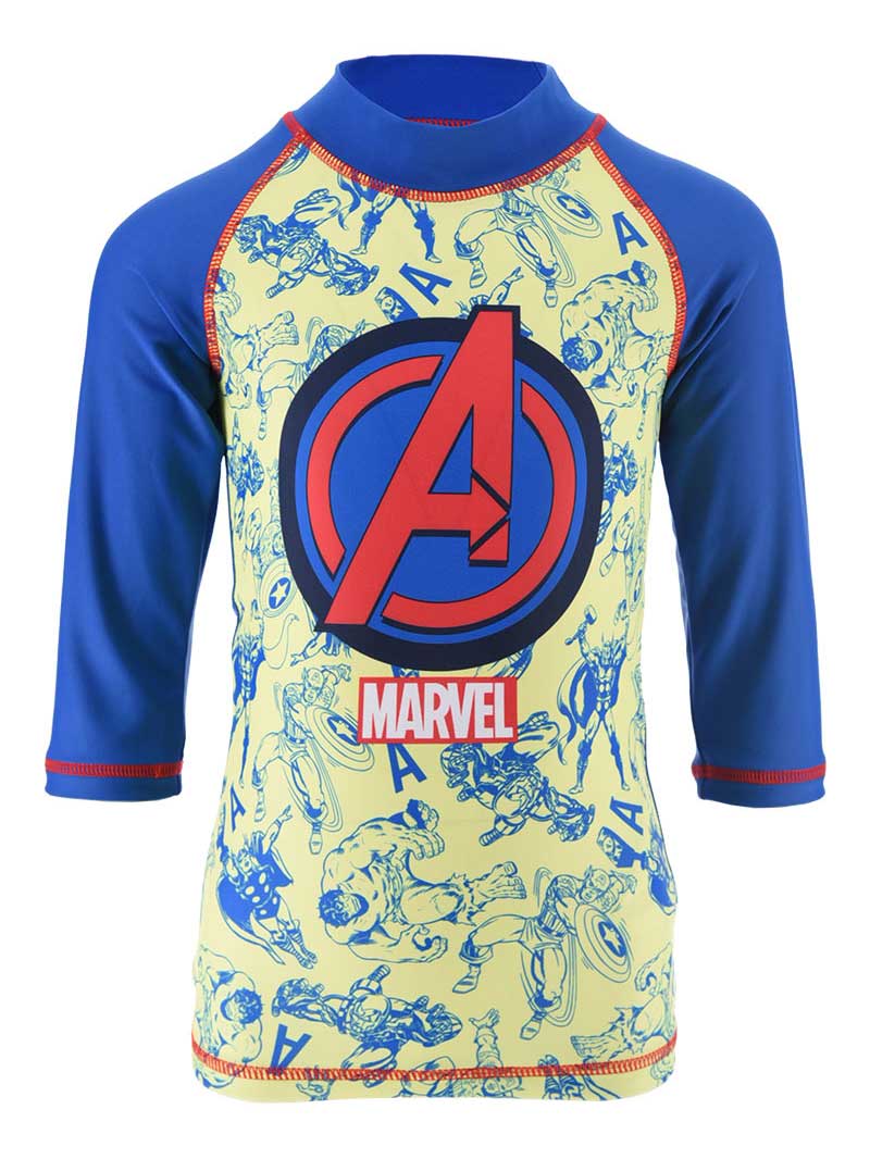KIDS MOVIE HEROES Блуза с UV защита AVENGERS C