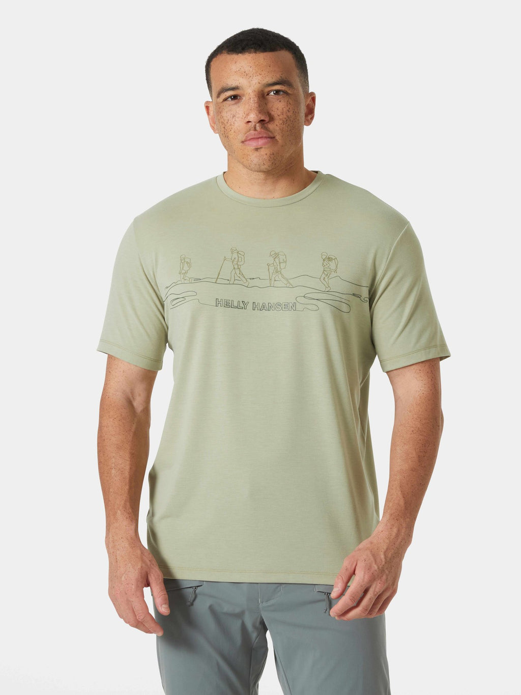HELLY HANSEN Тениска SKOG GRAPHIC T-SHIRT