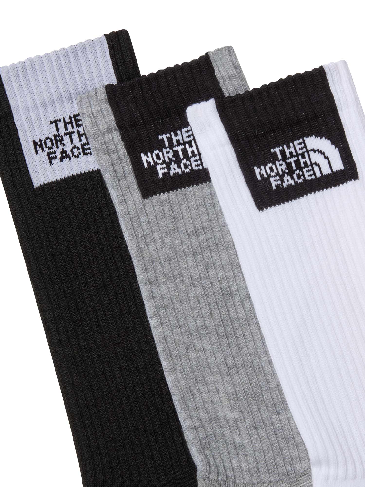 THE NORTH FACE Чорапи MULTI SPORT FINE BOX CUSH CREW SOCK 3P