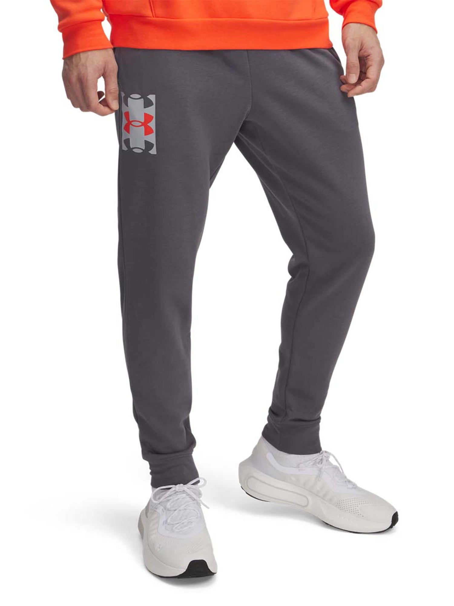 UNDER ARMOUR Спортно долнище Rival Terry Logo JoggerQ2