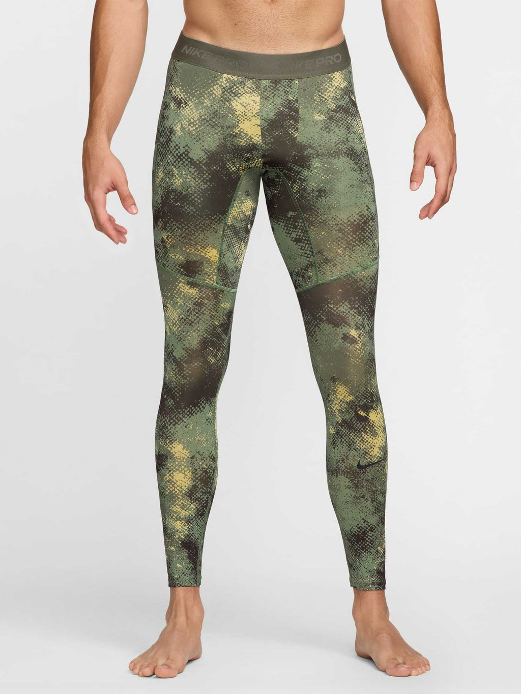 NIKE Клин M NP DF CAMO AOP TIGHT