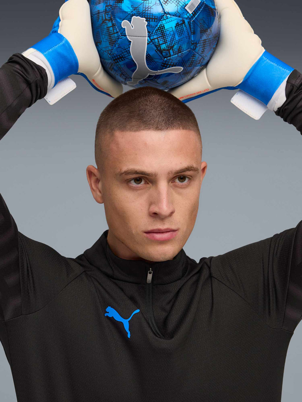 PUMA Блуза individualCUP 1/4 Zip-Top