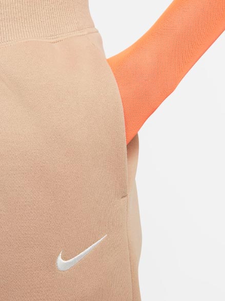 NIKE Спортно долнище W NSW PHNX FLC HR PANT STD