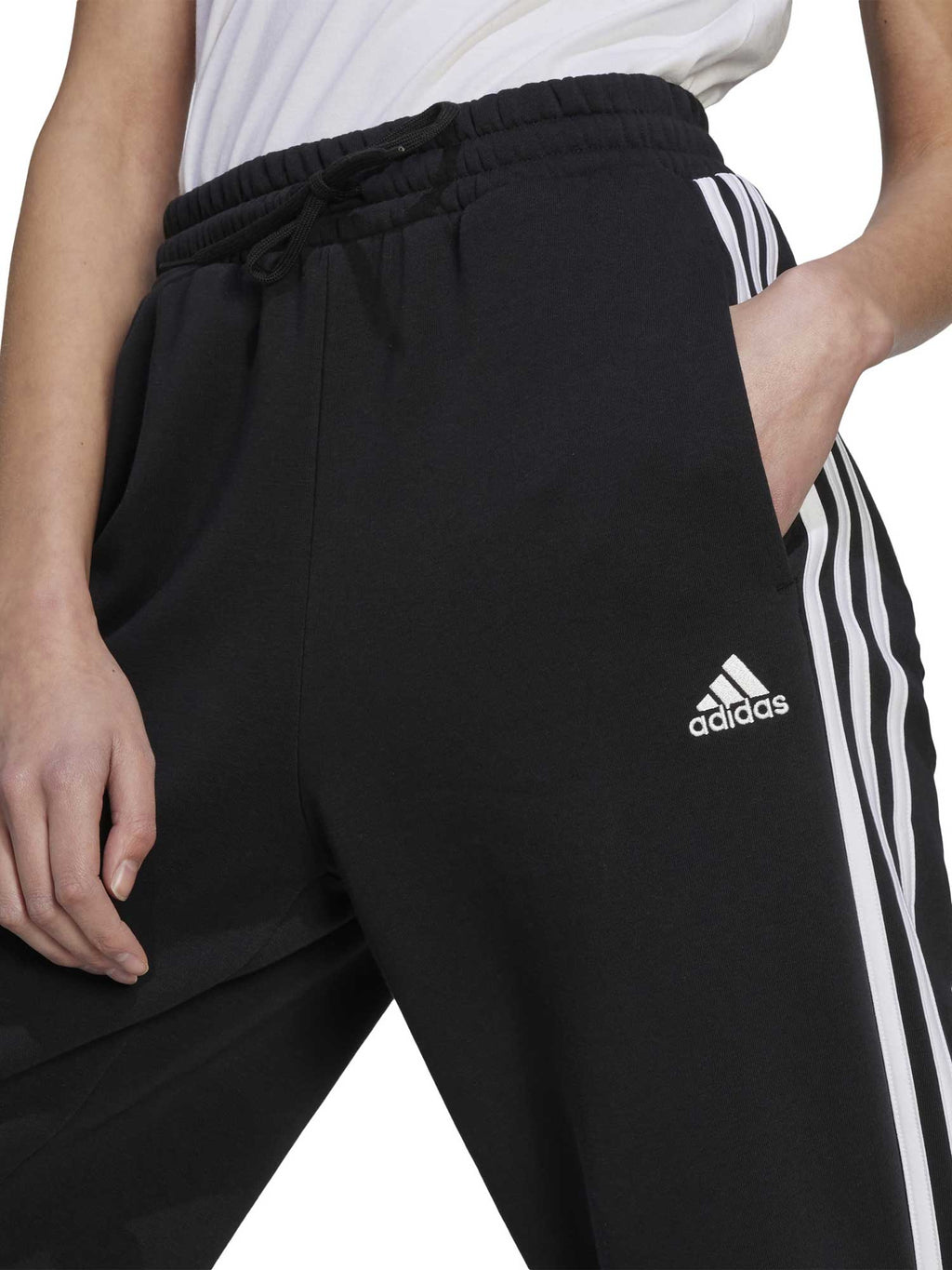 ADIDAS SPORTSWEAR Спортно долнище Essentials 3-S Open Hem Fleece