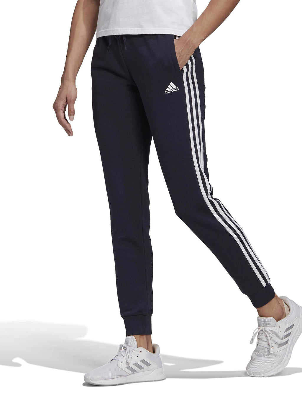 ADIDAS SPORTSWEAR Спортно долнище Essentials French Terry 3-Stripes