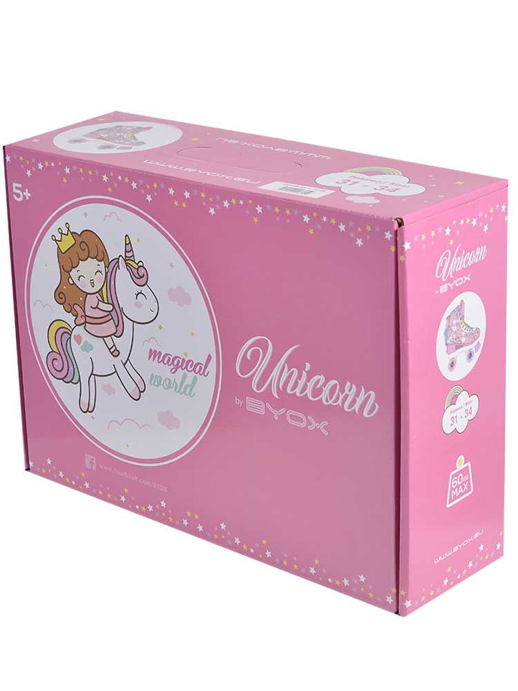 BYOX Ролкови кънки Unicorn