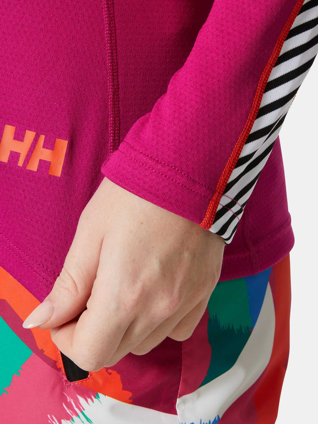 HELLY HANSEN Термоблуза W LIFA ACTIVE STRIPE CREW