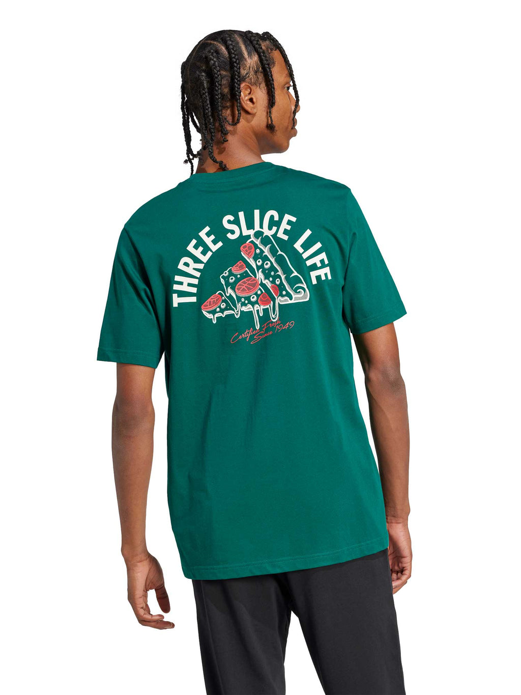ADIDAS SPORTSWEAR Тениска Lounge Pizza Graphic T-Shirt