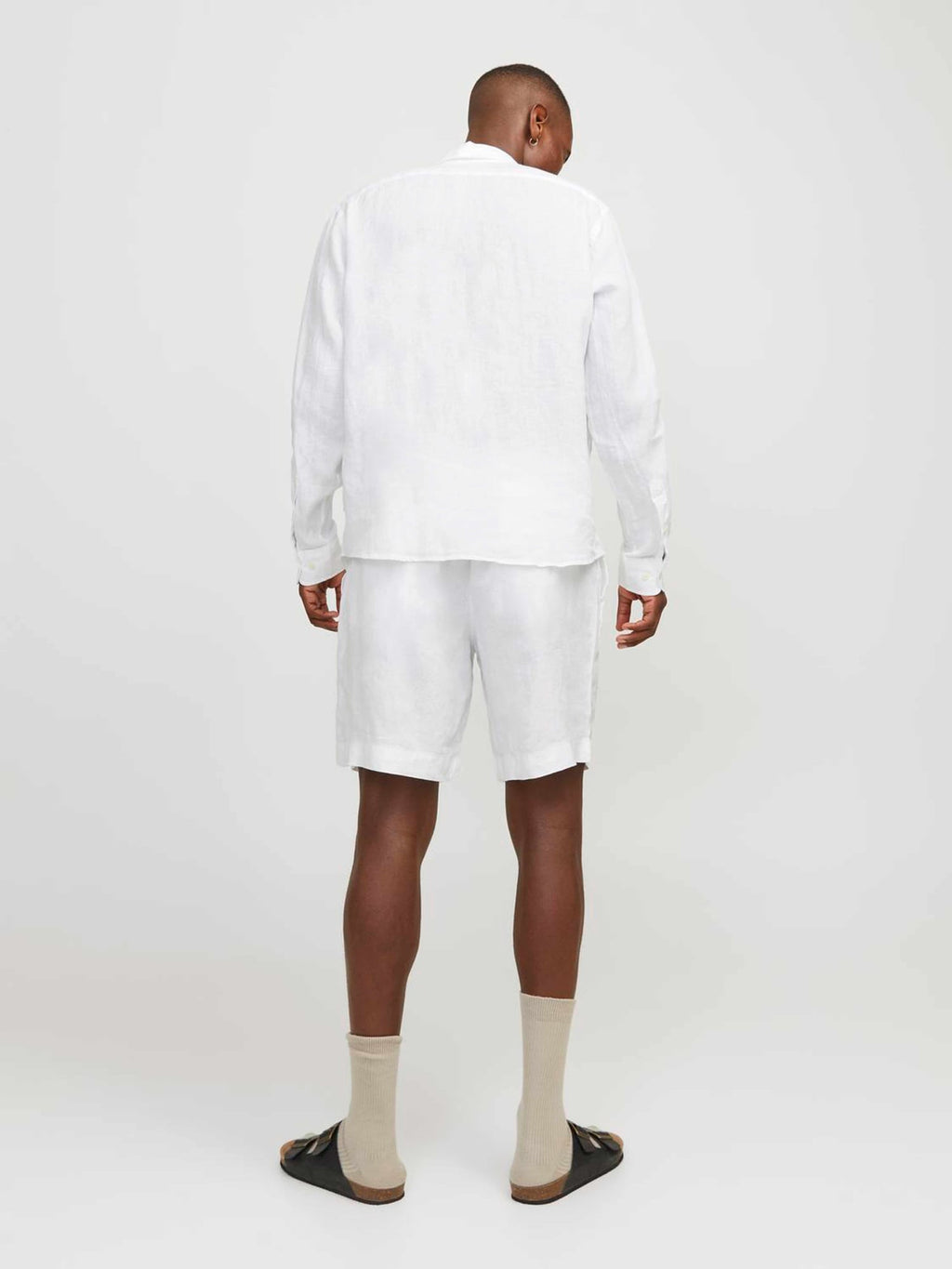 JACK & JONES Къси панталони JPSTBILL LAWRENCE LINEN SHORTS