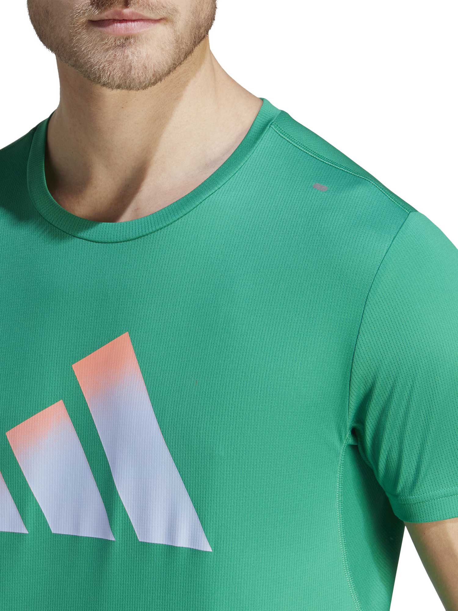 ADIDAS PERFORMANCE Тениска Run Icons 3 Bar Logo