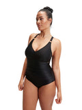 SPEEDO Цял бански WOMENS SHAPING V NECK