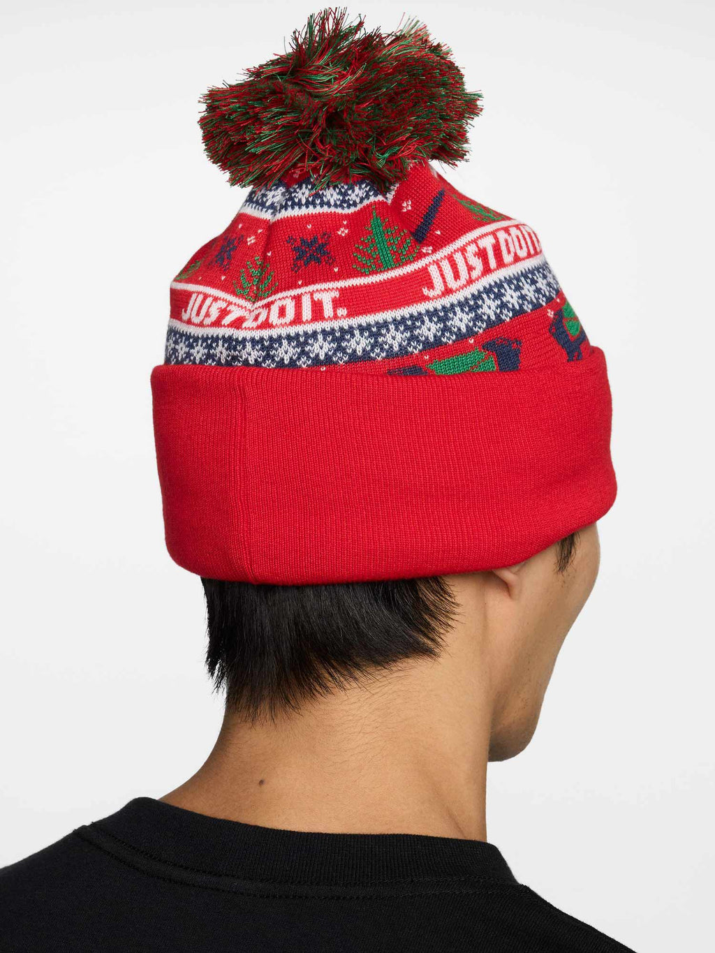 NIKE Шапка U NK PEAK BEANIE SC HOL25 L