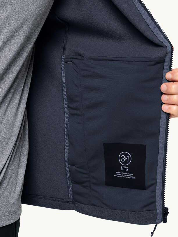 JACK WOLFSKIN Полар WINTERSTEIN FZ M