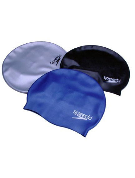 SPEEDO Плувна шапка PLAIN FLAT SILICONE CAP JUNIOR TEAM