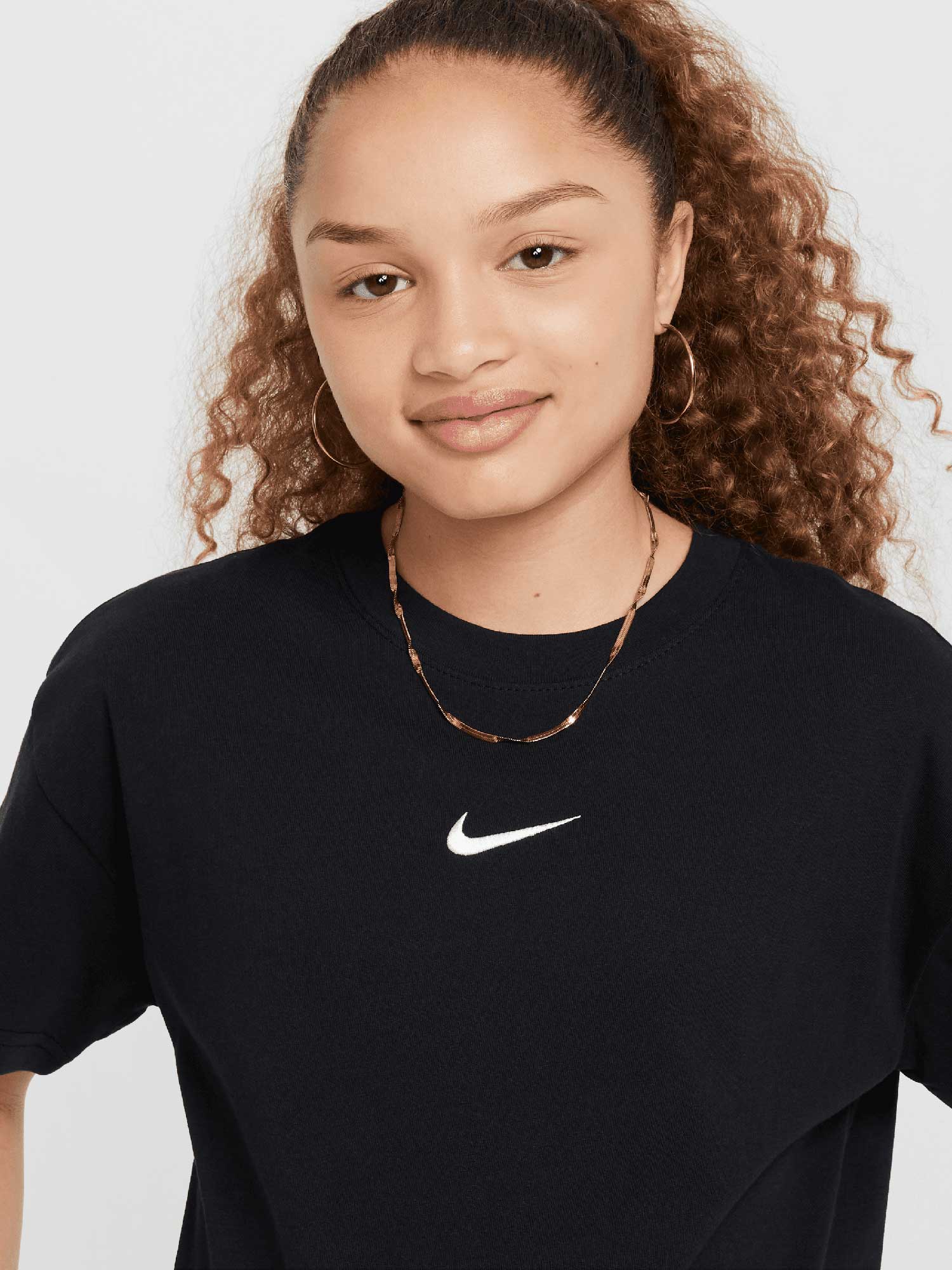 NIKE Тениска G NSW TEE BOY ESSNTL LBR