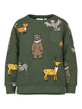 NAME IT Блуза NMMOSVALD SWEAT BRU BOX