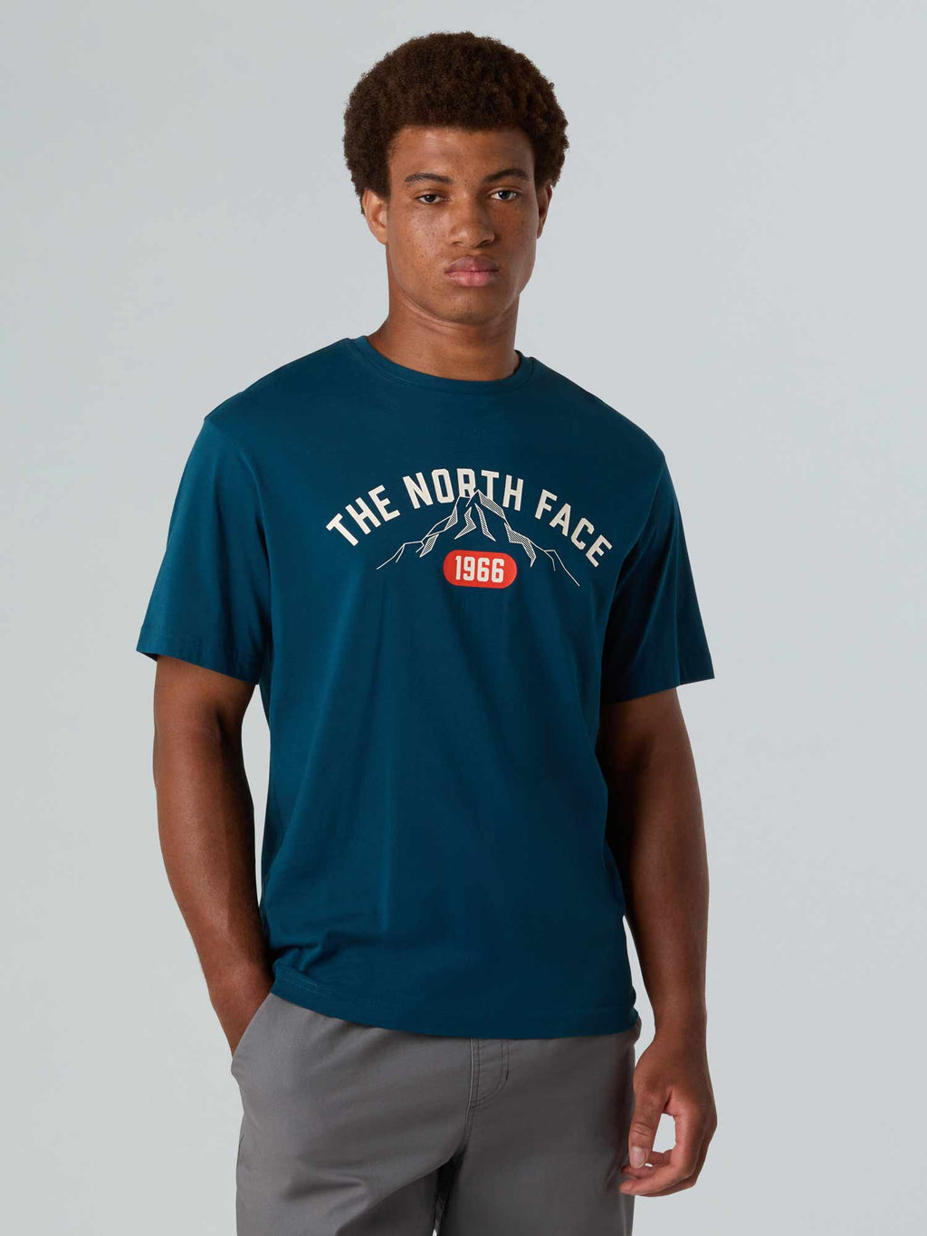 THE NORTH FACE Тениска M S\/S TEE VARSITY GRAPHIC