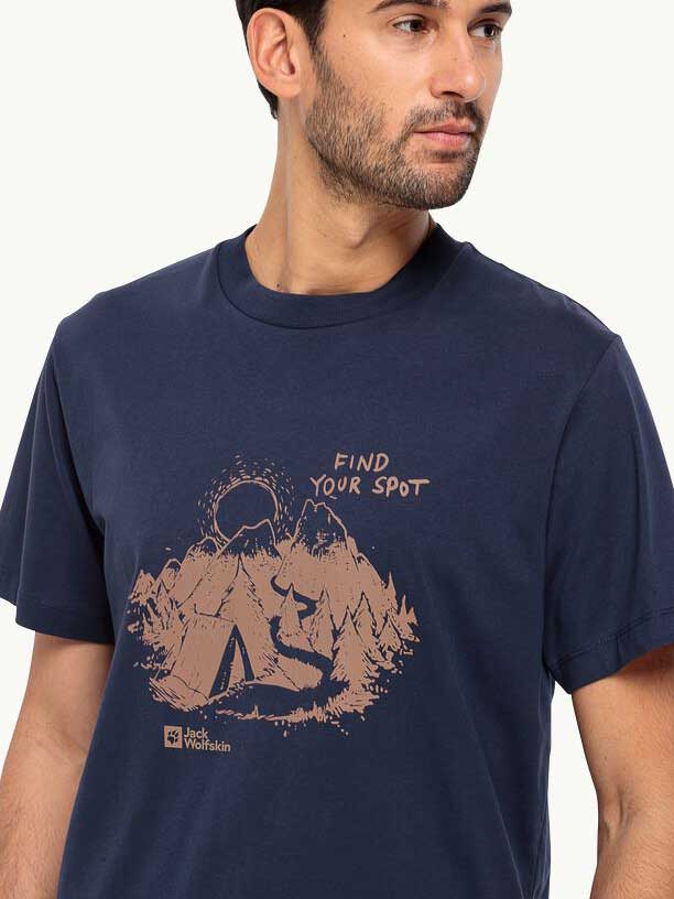 JACK WOLFSKIN Тениска FIND YOUR SPOT T M