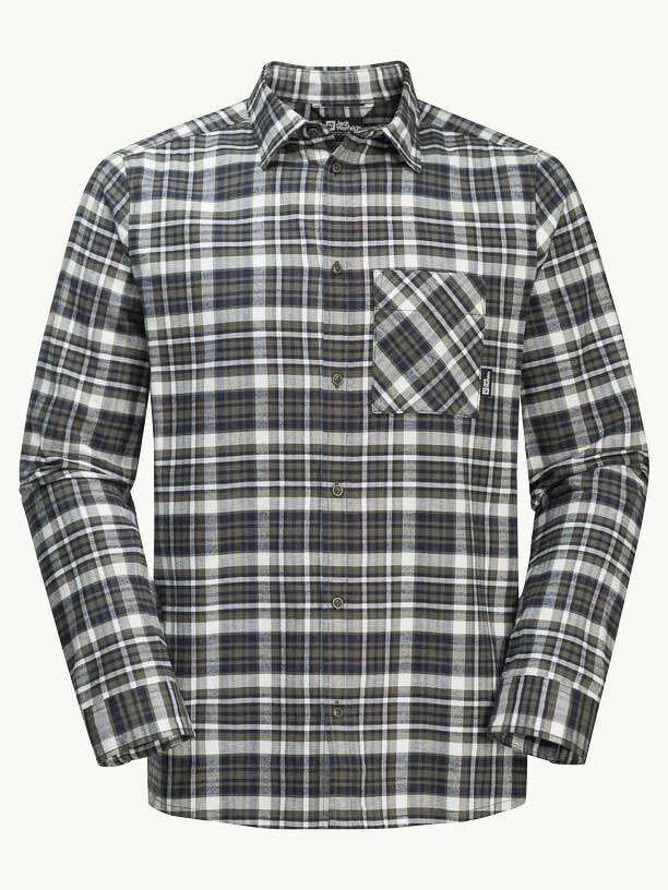 JACK WOLFSKIN Риза BERGWEG SHIRT M