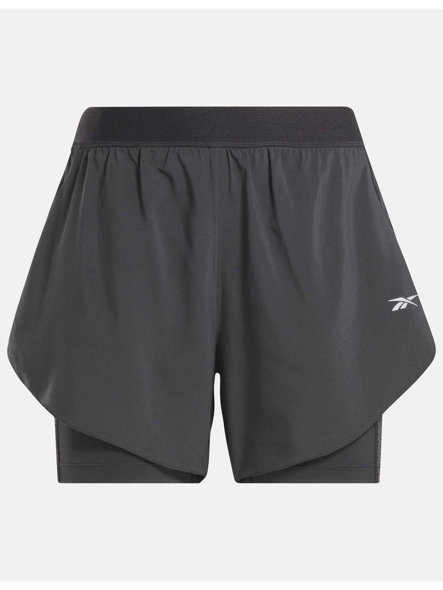 REEBOK Къси панталони RUNNING 2 IN 1 SHORT