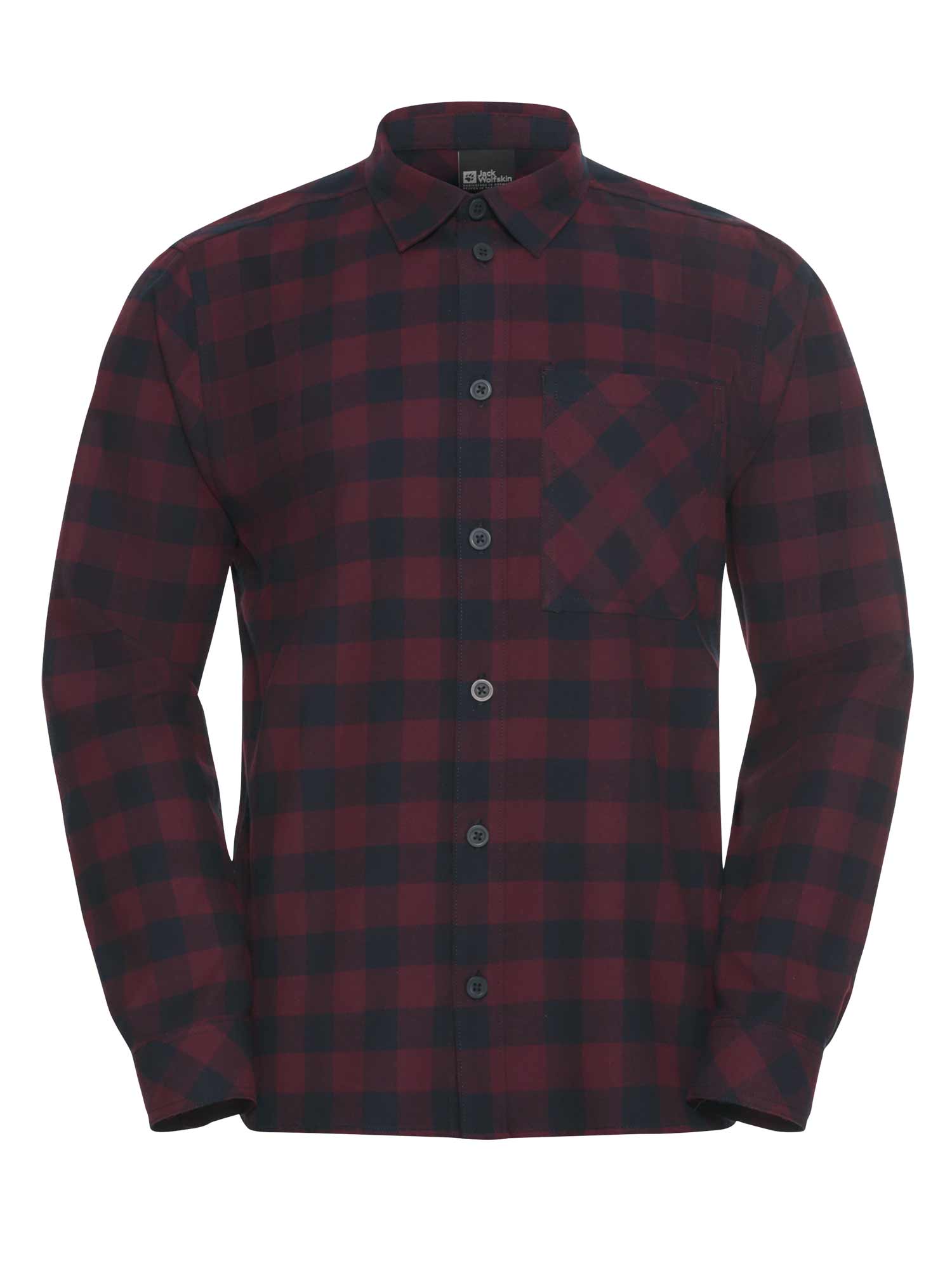 JACK WOLFSKIN Риза LITE FLANNEL SHIRT M