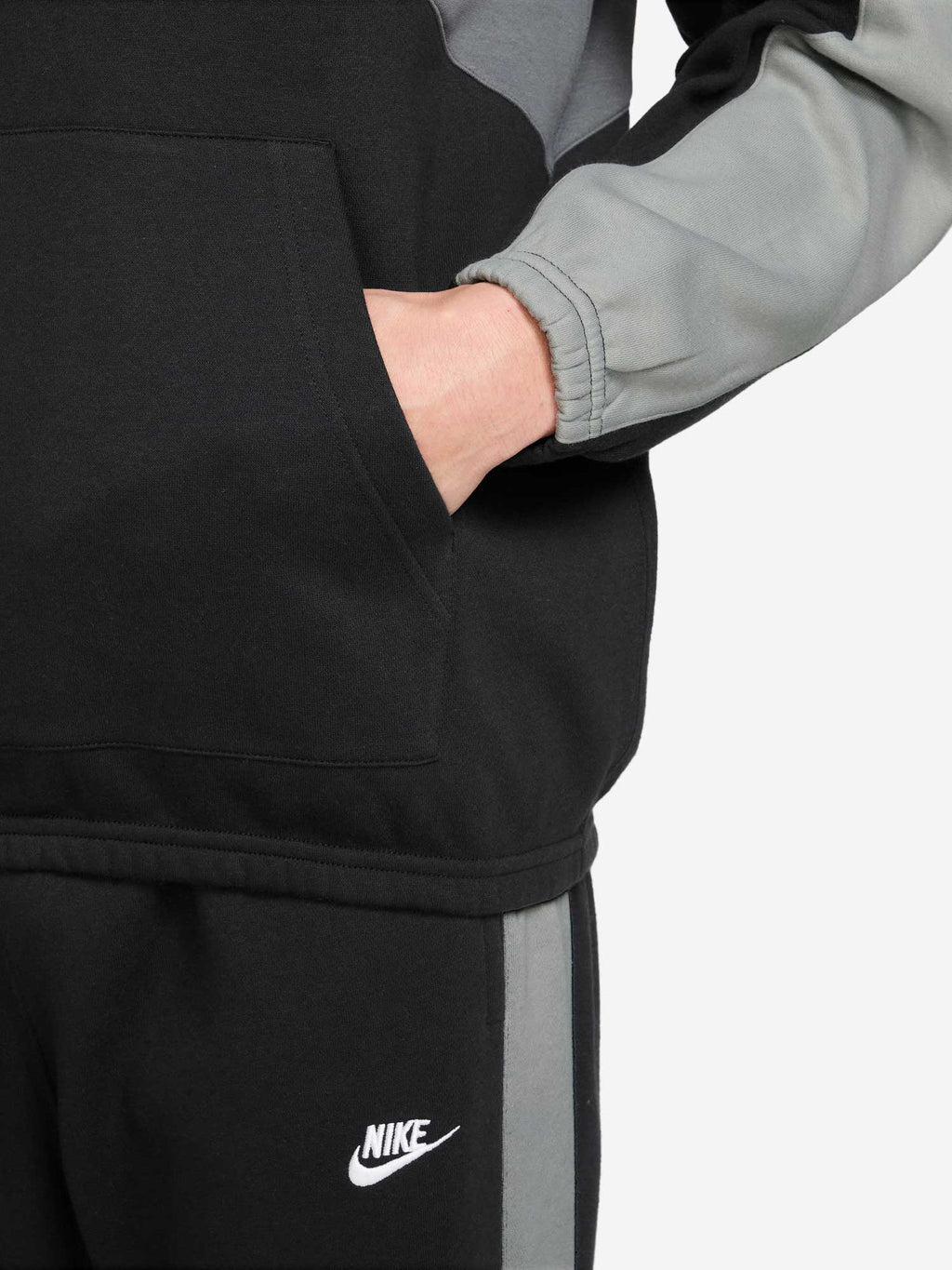 NIKE Спортен екип M NK CLUB FLEECE HDED TRACK GX