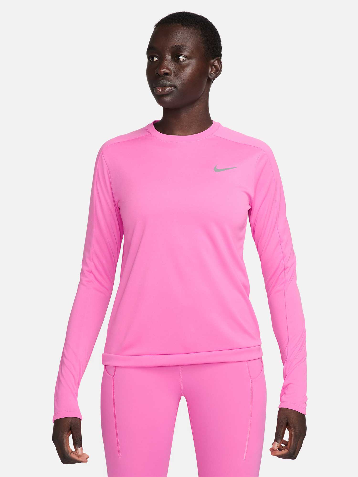 NIKE Блуза W NK DF PACER CREW