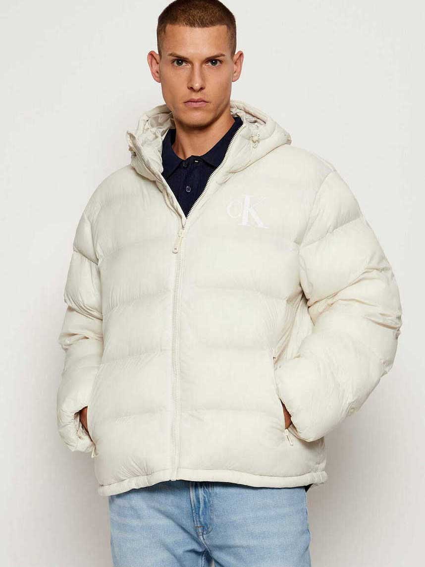Calvin Klein Jeans Яке LS NYLON MONOGRAM PUFFER JKT