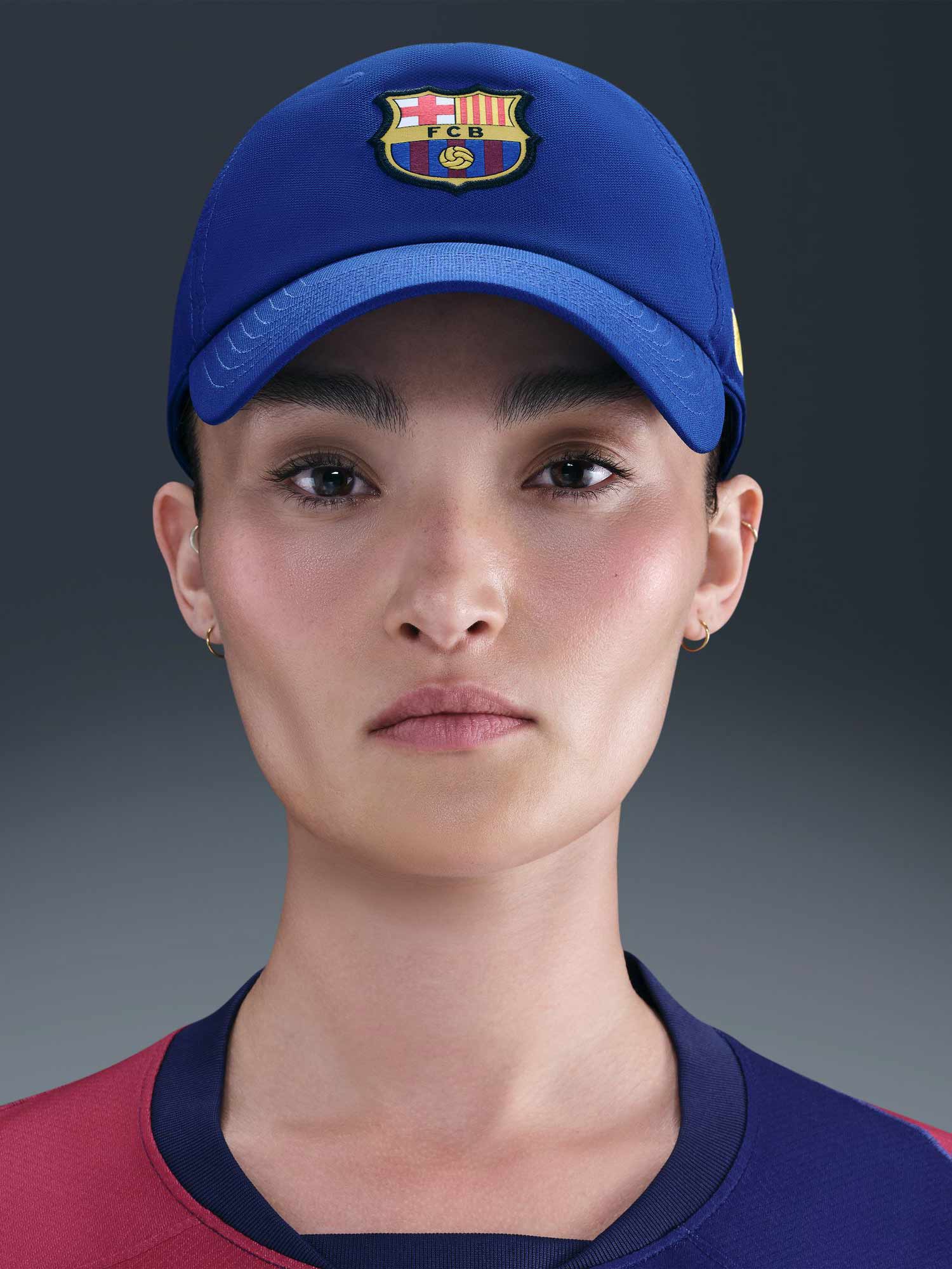 NIKE Шапка FCB U NK CLUB CAP US CB L