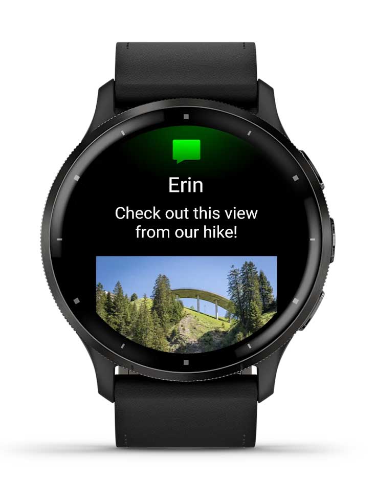 GARMIN GPS Смарт часовник Venu 3 WiFi, кожена каишка
