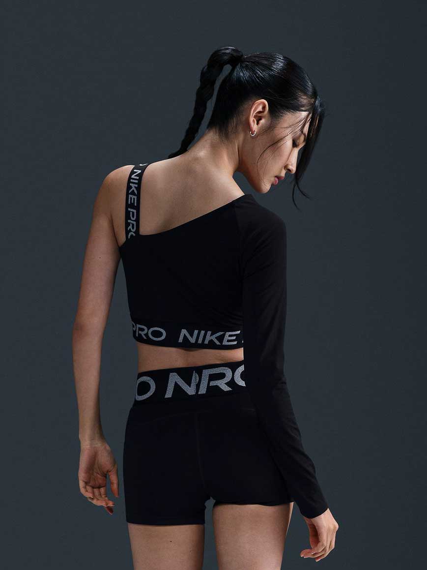 NIKE Потник W NP DF SHINE CROP TOP