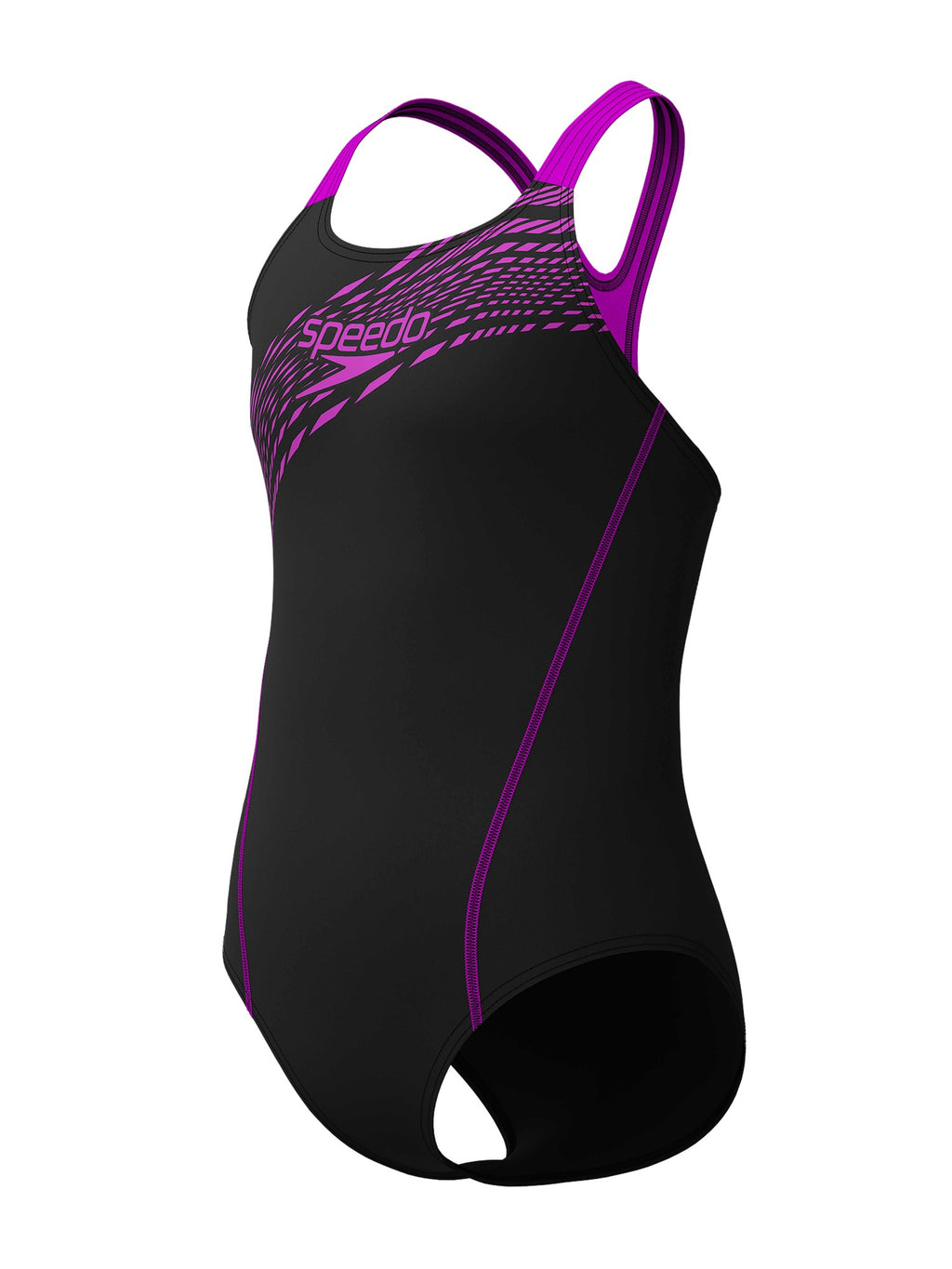 SPEEDO Цял бански GIRLS MEDLEY LOGO MEDALIST