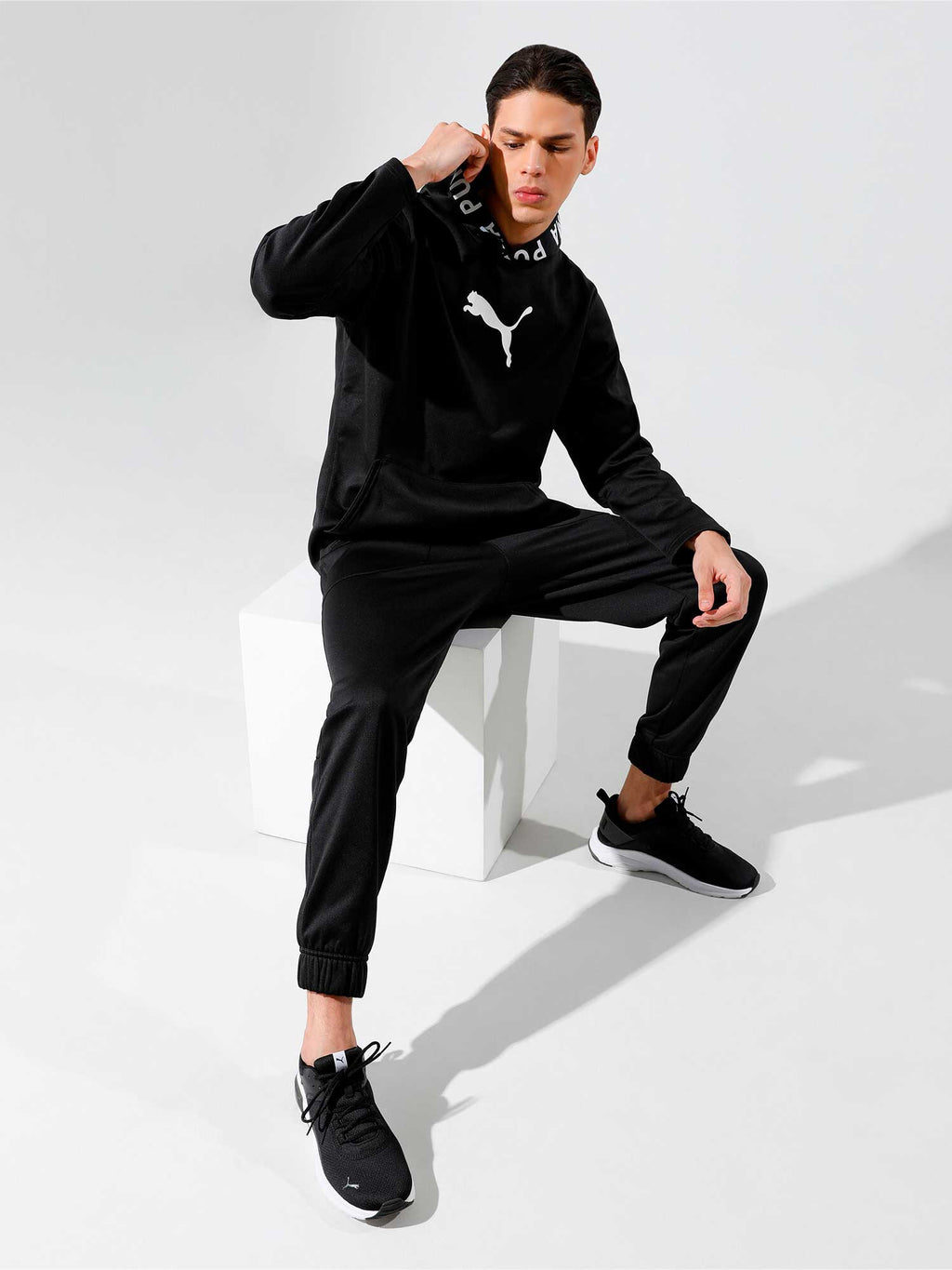 PUMA Суитшърт TRAIN PWR FLEECE HOODIE