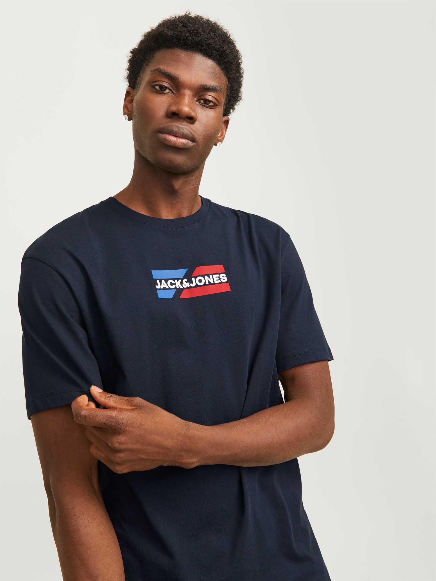 JACK & JONES Тениска JJECORP GRAPHIC TEE SS O-NECK NOOS