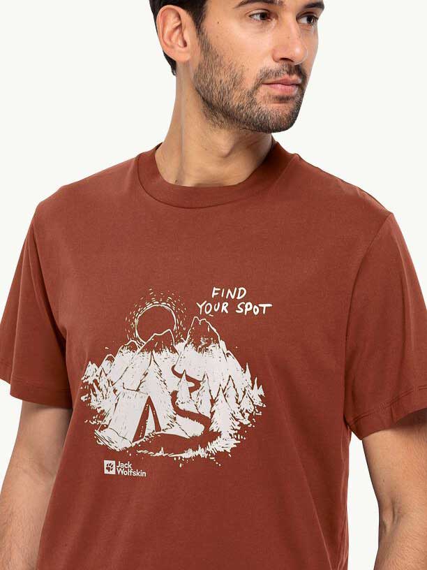 JACK WOLFSKIN Тениска FIND YOUR SPOT T M