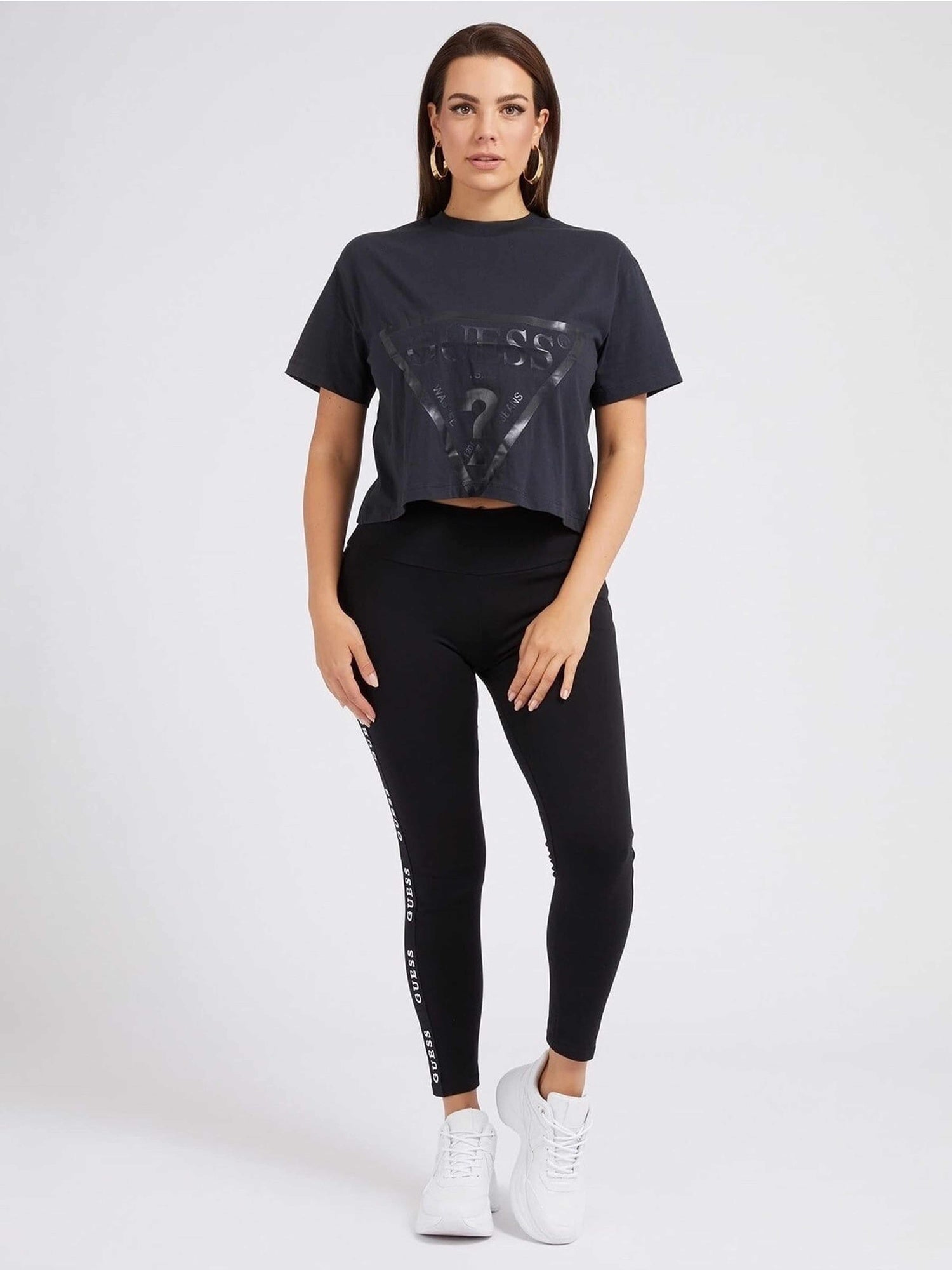 GUESS Тениска ADELE CROP T-SHIRT