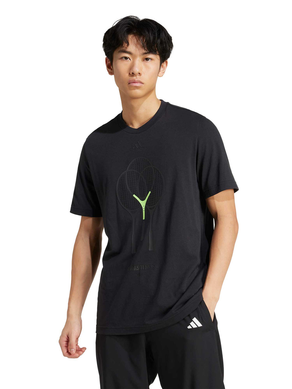 ADIDAS PERFORMANCE Тениска Tennis 3 Rackets Graphic Tee