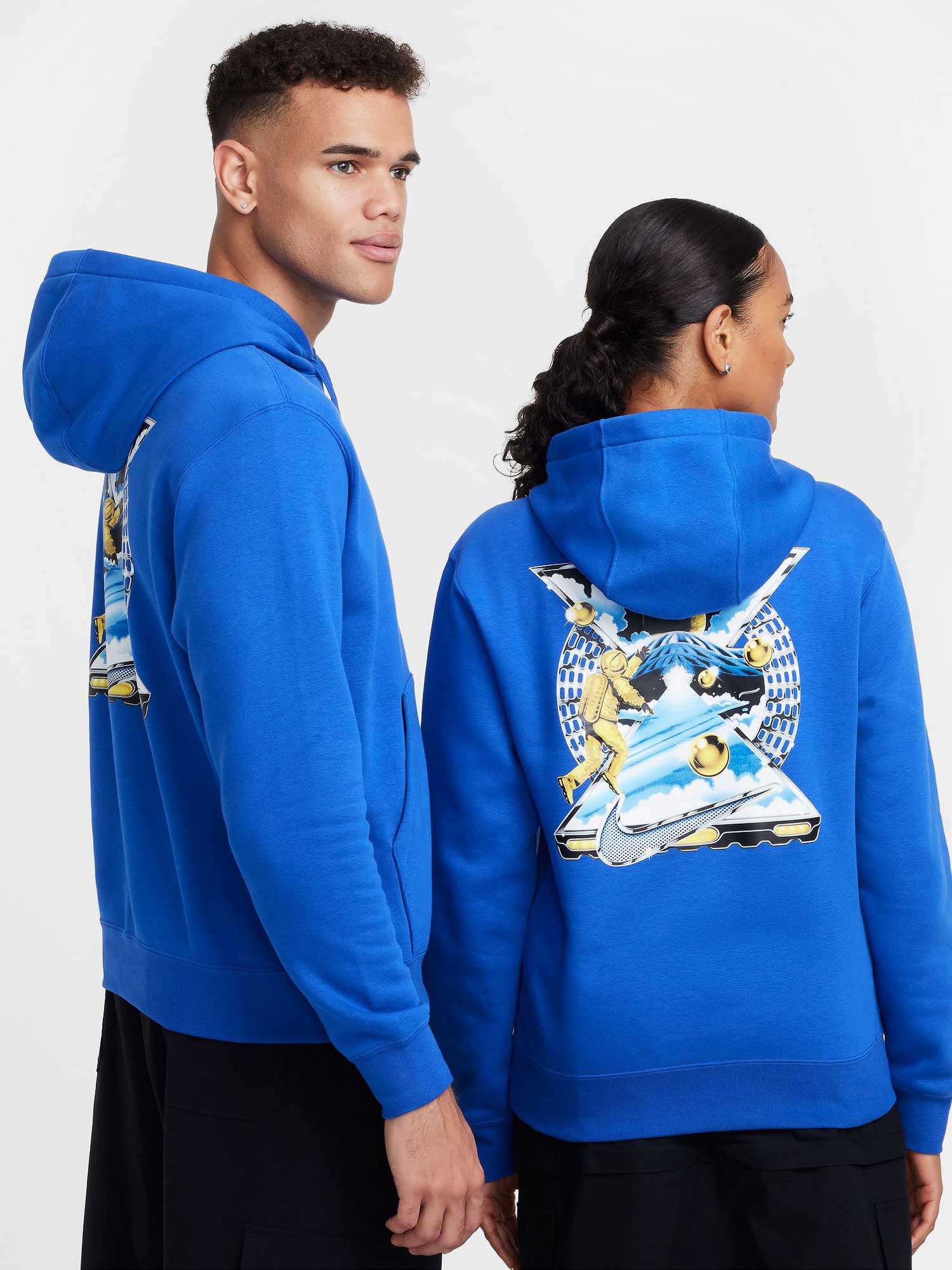 NIKE Суитшърт U NSW CLUB HDY PO BB SEGB