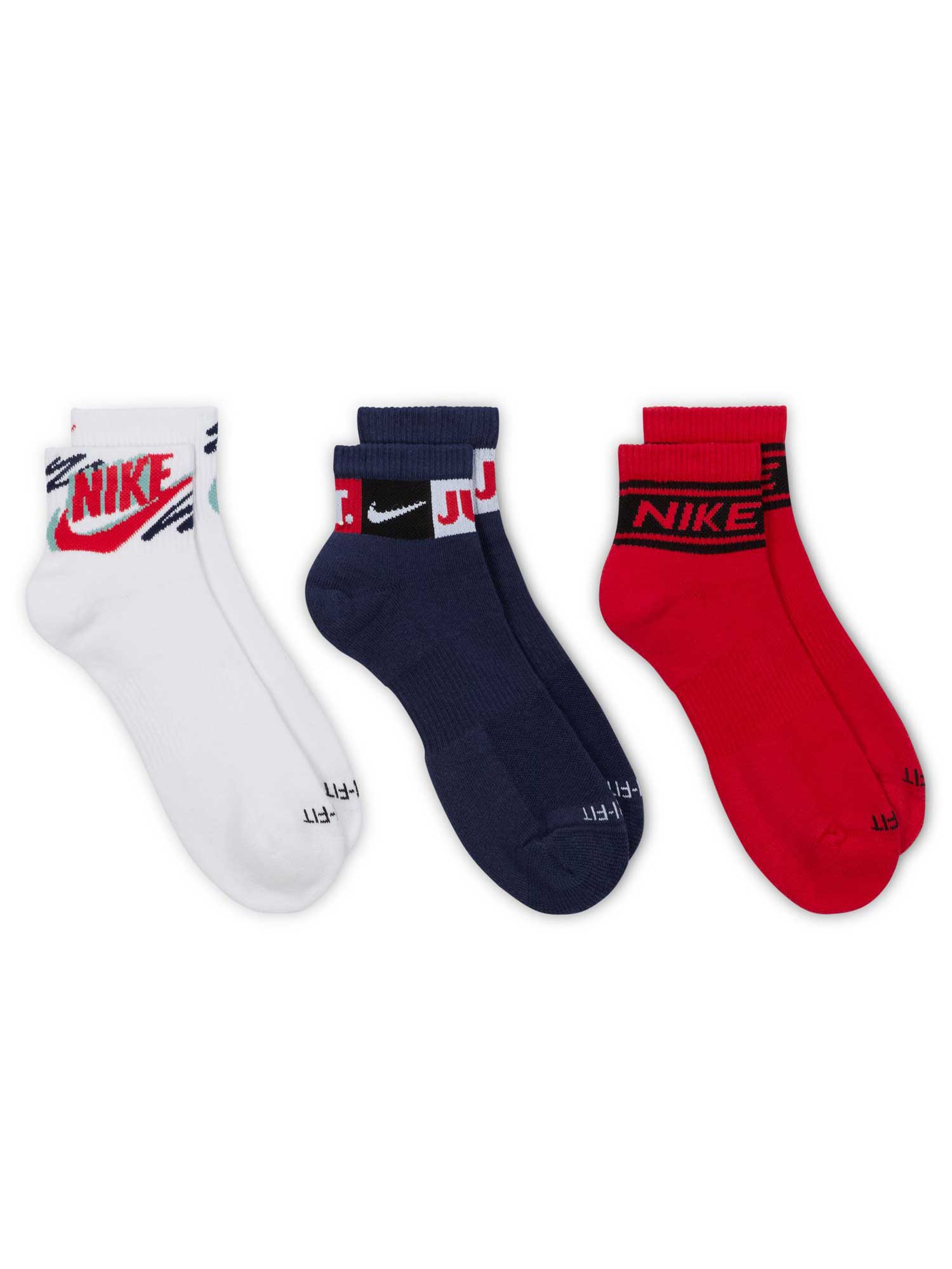 NIKE Чорапи U NK ED PLS ANKLE 3P SPORT 144