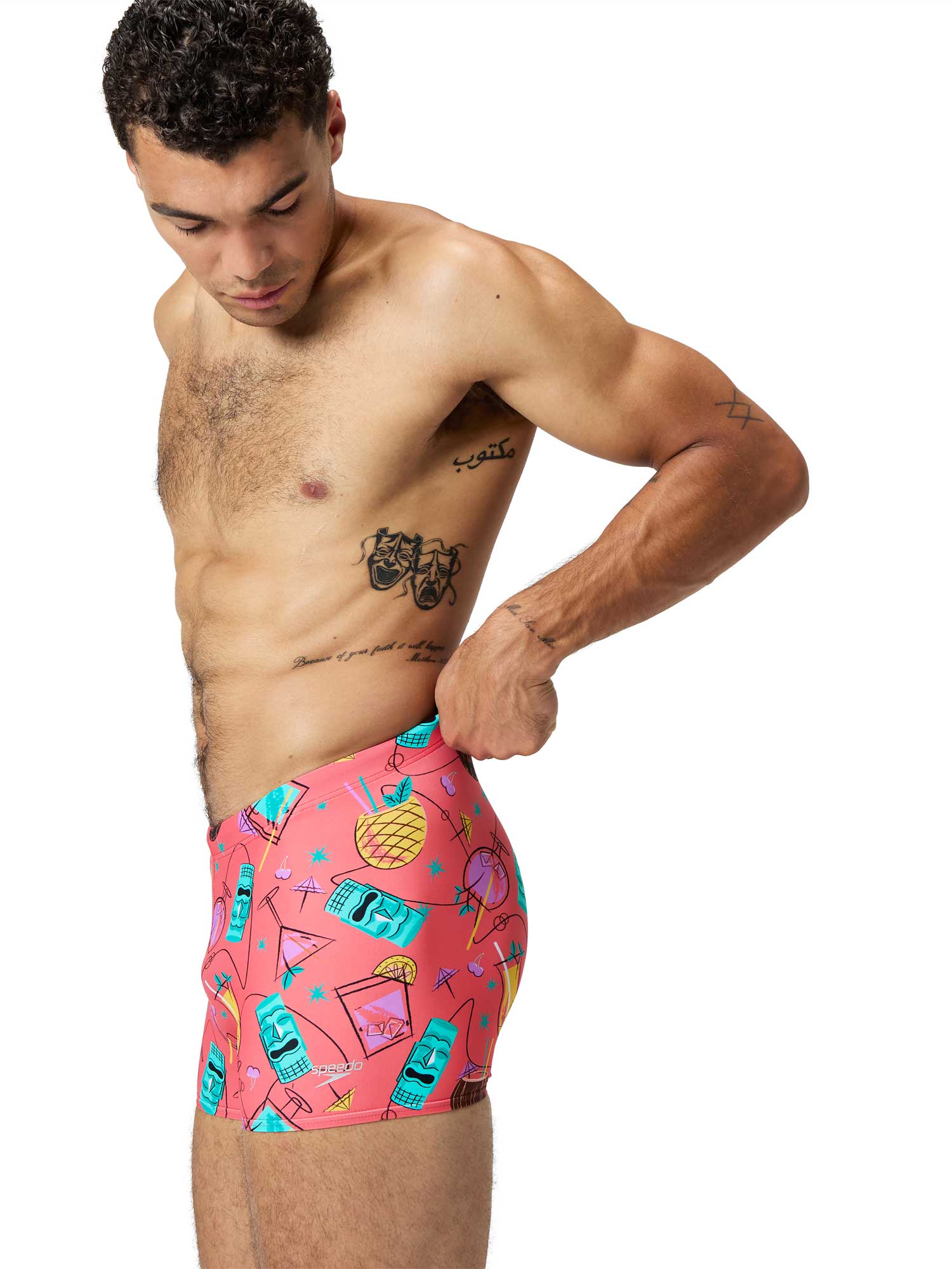SPEEDO Бански PRINT BEACHSTAR SQUARE LEG