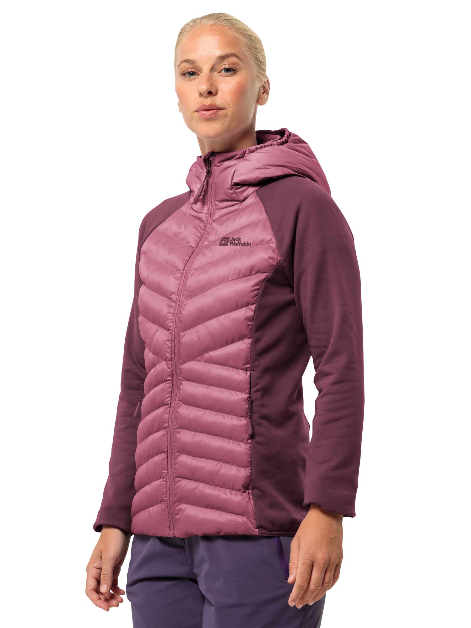 JACK WOLFSKIN Полар ROUTEBURN PRO HYBRID W